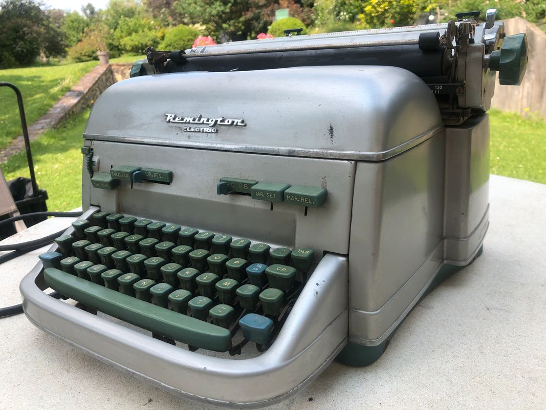 Image machine écrire